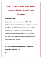 NUR 257 CHRONIC EXAM 3 FALL 2025 2026 GALEN COLLEGE OF NURSING CHRONIC CONDITIONS QUESTIONS AND CORRECT ANSWERS PLUS RATIONALES&vert; INSTANT DOWNLOAD