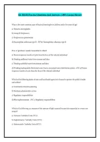 RS - REHS Practice Questions And Answers - 100&percnt; Correct Review
