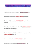 Nurs 5463 Test 1 Exam Latest 2026&sol;2027 Questions &NewLine;and Correct Detailed Answers Already Graded A&plus; 