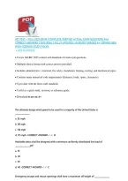 IRC TEST &ndash; FULL 2025 EXAM &vert; COMPLETE VERIFIED ACTUAL EXAM QUESTIONS And &NewLine;CORRECT ANSWERS &vert; 100&percnt; REAL &vert; FULLY UPDATED &vert; ALREADY GRADED A&plus; &vert; BRAND NEW 