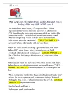 Med Surg Exam 3 Complete Study Guide Latest 2025 &vert;Galen &NewLine;College of Nursing NUR 242 MS Exam 3