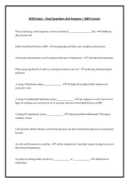 REHS Exam &ndash; Food Questions And Answers - 100&percnt; Correct