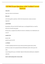CII R02 Exam Questions with Verified Correct&NewLine;Answers