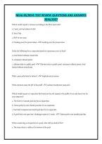 NEHA RS-REHS TEST REVIEW QUESTIONS AND ANSWERS 2026-2027