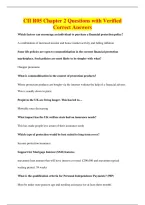 CII R05 Chapter 2 Questions with Verified&NewLine;Correct Answers