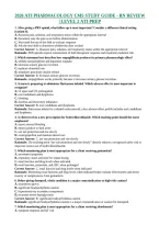 2026 ATI PHARMACOLOGY CMS STUDY GUIDE - RN REVIEW&NewLine;&vert; LEVEL 2 ATI PREP