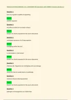 NUR 612 &lpar;PATHO&rpar; MODULE 2 VC 1 &lpar;IMMUNITY &num;1&rpar; Questions with CORRECT Answers &lpar;Grade A&plus;&rpar;