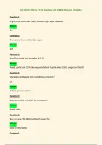 NUR 612 &lpar;PATHO&rpar; GI&comma; VC &num;3 Questions with CORRECT Answers &lpar;Grade A&plus;&rpar;
