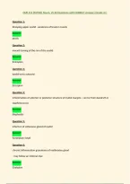 NUR 612 &lpar;PATHO&rpar; Neuro&comma; VC &num;4 Questions with CORRECT Answers &lpar;Grade A&plus;&rpar;
