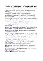 BKAT 9R Final Exam &lpar;questions and &NewLine;answers&rpar;