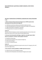 NR547 MIDTERM EXAM &vert; QUESTIONS & CORRECT ANSWERS &vert; LATEST UPDATE &vert;&NewLine;GRADED A