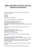 BSNC 1020 Final Exam &lpar;questions and &NewLine;answers&rpar;