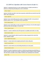 LGS 200 Test 2 Questions with Correct Answers &lpar;Grade A&plus;&rpar;