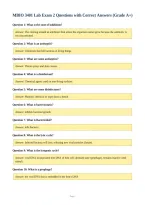 MBIO 3401 Lab Exam 2 Questions with Correct Answers &lpar;Grade A&plus;&rpar;