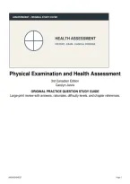 TEST BANK FOR Physical Examination and Health Assessment&comma; 3rd Canadian Edition&NewLine;This Physical Examination and Health Assessment&comma; 3rd Canadian Edition study document gives students a practical way to review the essential skills needed to perform a complete