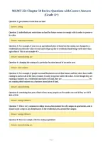 MGMT 254 Chapter 50 Review Questions with Correct Answers&NewLine;&lpar;Grade A&plus;&rpar;