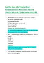 Alberta Gasfitter Class A Exam 2026 &vert; Practice Questions & Answers
