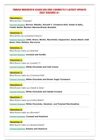 7BREW BREWISTA EXAM SOLVED CORRECTLY LATEST UPDATE&NewLine;2027 GRADED A&plus;