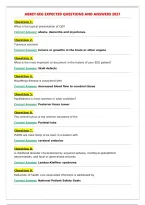 ABRET-EEG EXPECTED QUESTIONS AND ANSWERS 2027