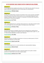 AP US HISTORY PERIOD 2&comma; APUSH PERIOD 2 UPDATED ACTUAL&NewLine;QUESTIONS AND CORRECT ANSWERS