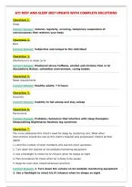 ATI REST AND SLEEP 2027 UPDATE WITH COMPLETE SOLUTIONS&NewLine;
