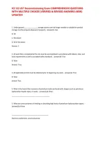 ICC U2 UST Decommissioning Exam COMPREHENSIVE QUESTIONS WITH MULTIPLE CHOICES &vert;VERIFIED & REVISED ANSWERS &lpar;NEW&rpar; 2026&NewLine;