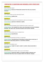 FIREFIGHTER 1C QUESTIONS AND ANSWERS LATEST UPDATE 2027