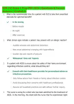 NUR 265 Exam 4 Prep PDF 2026 &vert; Questions & Correct Answers with Rationales &vert; High-Yield Nursing Review &vert; Graded A&plus;