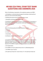 NR 668 CEA FINAL EXAM TEST BANK QUESTIONS AND ANSWERS 2026