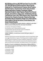 NSG 3500 Maternal Nursing &vert; NSG 3500 Study Guide & Exam Prep 2026&ndash;2027 &vert; NSG 3500 Maternal-Child Nursing Review &vert; Maternal Nursing&comma; Antepartum Care&comma; Prenatal Assessment&comma; Pregnancy&comma; Normal Pregnancy&comma; High-Risk Pregnancy&comma; Fetal Assessment&comma; Prenatal Testing&comma;