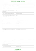 Welding Print Reading Final Exam Questions & Verified Answers &vert; Practice Test & Study Guide &vert; Latest &vert; Grade A&plus; &vert; 2026&sol;2027&NewLine;