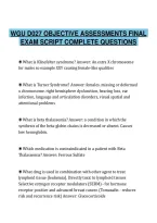 WGU&lowbar;D027&lowbar;OBJECTIVE&lowbar;ASSESSMENTS&lowbar;FINAL&lowbar;EXAM&lowbar;SCRIPT&lowbar;2026&lowbar;COMPLETE&lowbar;QUESTIONS&period;pdf