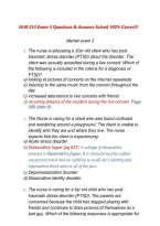 NUR 253 Exam 3 Questions & Answers Solved 100&percnt; Correct&excl;&excl; 