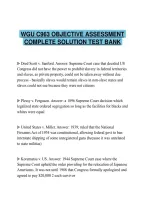 WGU&lowbar;C963&lowbar;OBJECTIVE&lowbar;ASSESSMENT&lowbar;2022&lowbar;COMPLETE&lowbar;SOLUTION&lowbar;TEST&lowbar;BANK&lowbar;2026&period;pdf