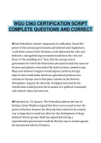 WGU&lowbar;C963&lowbar;CERTIFICATION&lowbar;SCRIPT&lowbar;2026&lowbar;COMPLETE&lowbar;QUESTIONS&lowbar;AND&lowbar;CORRECT&period;pdf