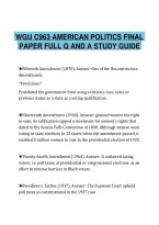 WGU&lowbar;C963&lowbar;AMERICAN&lowbar;POLITICS&lowbar;FINAL&lowbar;PAPER&lowbar;2026&lowbar;FULL&lowbar;Q&A&lowbar;STUDY&lowbar;GUIDE&period;pdf