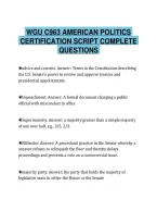 WGU&lowbar;C963&lowbar;AMERICAN&lowbar;POLITICS&lowbar;CERTIFICATION&lowbar;SCRIPT&lowbar;2026&lowbar;COMPLETE&lowbar;QUESTIONS&period;pdf