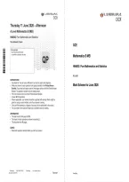 OCR A Level Mathematics B &lpar;MEI&rpar; Paper 2 year 2026 &mdash;  Question Paper and Marking Scheme merged 2026