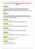 IMDP 2 ACTUAL QUESTIONS AND ANSWERS 2027 UPDATE 100&percnt;&NewLine;CORRECT