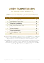 Michigan Builders License Exam &ndash; Comprehensive Practice 2026&sol;2027 Edition