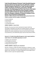 Tenable Vulnerability Management Professional &vert; Tenable Vulnerability Management Specialist Certification Exam Study Guide & Exam Prep 2026&ndash;2027 &vert; Tenable One Vulnerability Management Specialist Review &vert; Tenable Vulnerability Management&comma; Tenable&period;io&comma; Asset