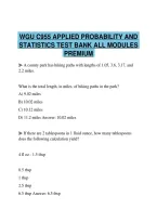 WGU&lowbar;C955&lowbar;APPLIED&lowbar;PROBABILITY&lowbar;AND&lowbar;STATISTICS&lowbar;TEST&lowbar;BANK&lowbar;ALL&lowbar;MODULES &lpar;3&rpar;&period;pdf