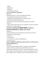 NRNP 6675 Final Exam QUIZ and Answers with Explanation &lpar;Latest 2026 &sol; 2027&rpar;&colon; Most Comprehensive to Pass the Exam&comma; 100&percnt; Verified