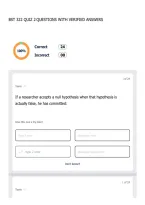 BST 322 QUIZ 2 QUESTIONS WITH VERIFIED ANSWERS