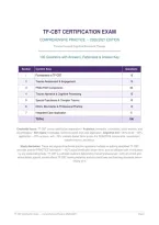 TF-CBT Certification Exam &ndash; Trauma-Focused Cognitive Behavioral Therapy Comprehensive Practice 2026&sol;2027 Edition