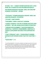 Nursing Research Reading&comma; Using&comma; and Creating Evidence 6th Edition by Houser Comprehensive Test Bank and Study Resources for Nursing Research&comma; Evidence-Based Practice&comma; Research Methods&comma; Critical Appraisal&comma; and Clinical Application