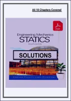 Solutions Manual for Conv Engineering Mechanics Statics &lpar;4th Edition&rpar; by Pytel - Graded A&plus; Comprehensive Exam Prep