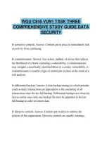 WGU&lowbar;C845&lowbar;VUN1&lowbar;TASK&lowbar;THREE&lowbar;COMPREHENSIVE&lowbar;STUDY&lowbar;GUIDE&lowbar;DATA&lowbar;SECURITY&period;pdf
