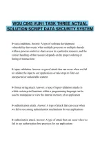 WGU&lowbar;C845&lowbar;VUN1&lowbar;TASK&lowbar;THREE&lowbar;ACTUAL&lowbar;SOLUTION&lowbar;SCRIPT&lowbar;DATA&lowbar;SECURITY&lowbar;SYSTEM&period;pdf