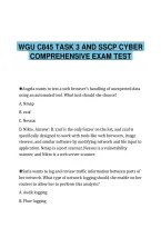 WGU&lowbar;C845&lowbar;TASK&lowbar;3&lowbar;AND&lowbar;SSCP&lowbar;CYBER&lowbar;COMPREHENSIVE&lowbar;EXAMINATION&lowbar;TEST&lowbar;2026&period;pdf